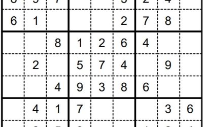 Grätzl-SUDOKU Dezember 2021